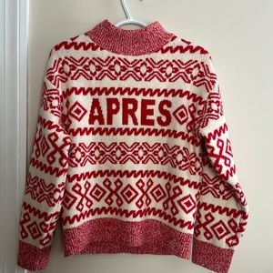 Target Apres Christmas sweater